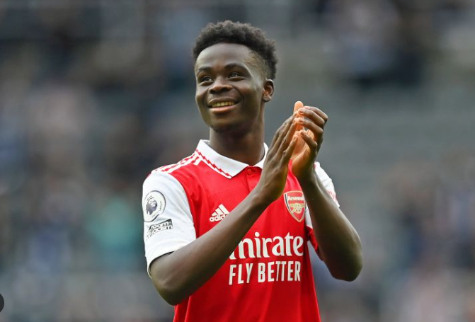 Bukayo Saka Jadi Tumbal Kemenangan Arsenal di Derby London Utara