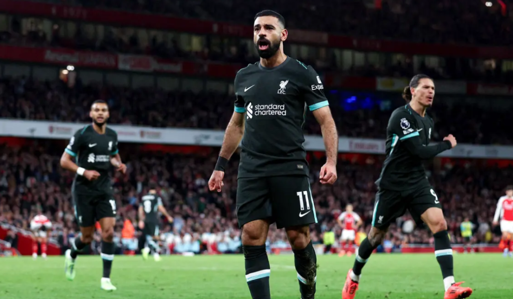 Salah Hindari Kekalahan Liverpool di Emirates