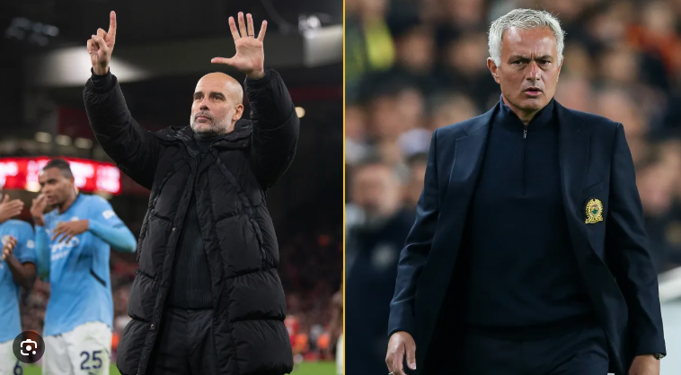 Perseteruan Pep Guardiola dan Jose Mourinho